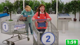 Melissa McCarthy goes ape on <i>Supermarket Sweep</i> in this unaired <i>SNL</i> sketch